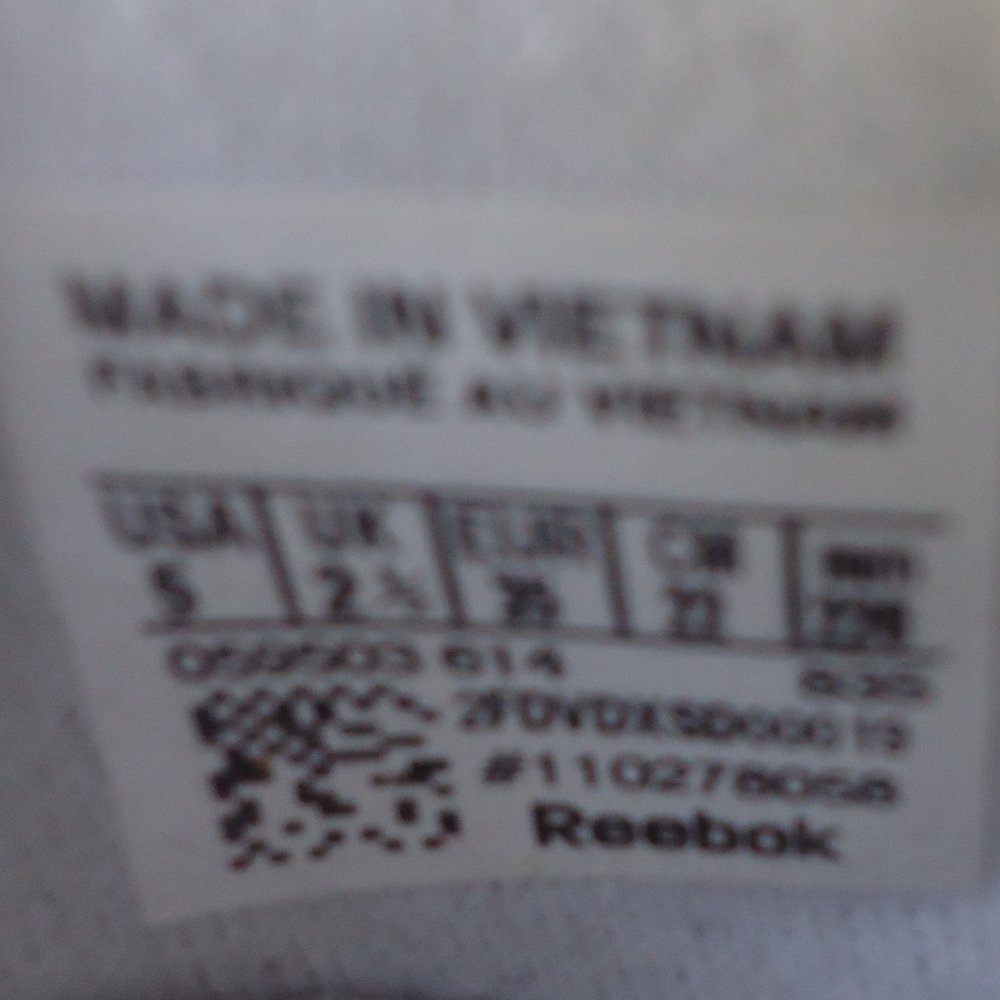 SIZE 5. REEBOK Club classic White Leather sneakers - Picture 15 of 16